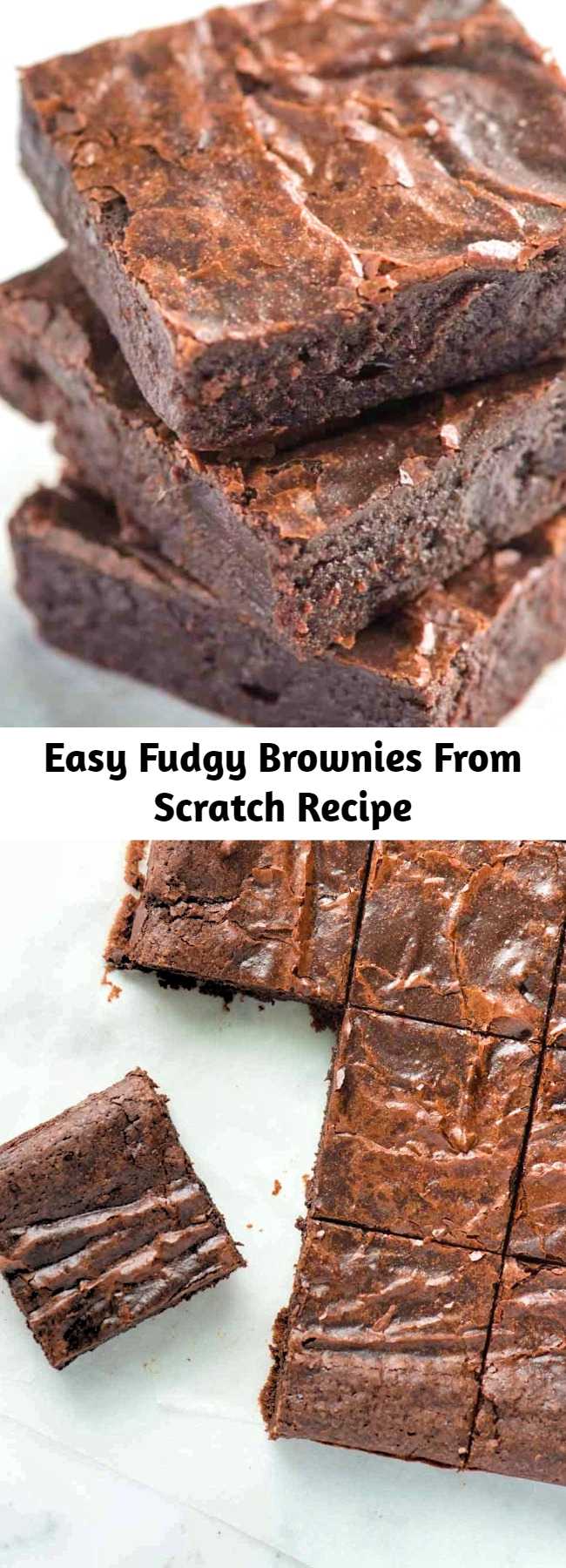 Easy Fudgy Brownies From Scratch Recipe Mom Secret Ingrediets