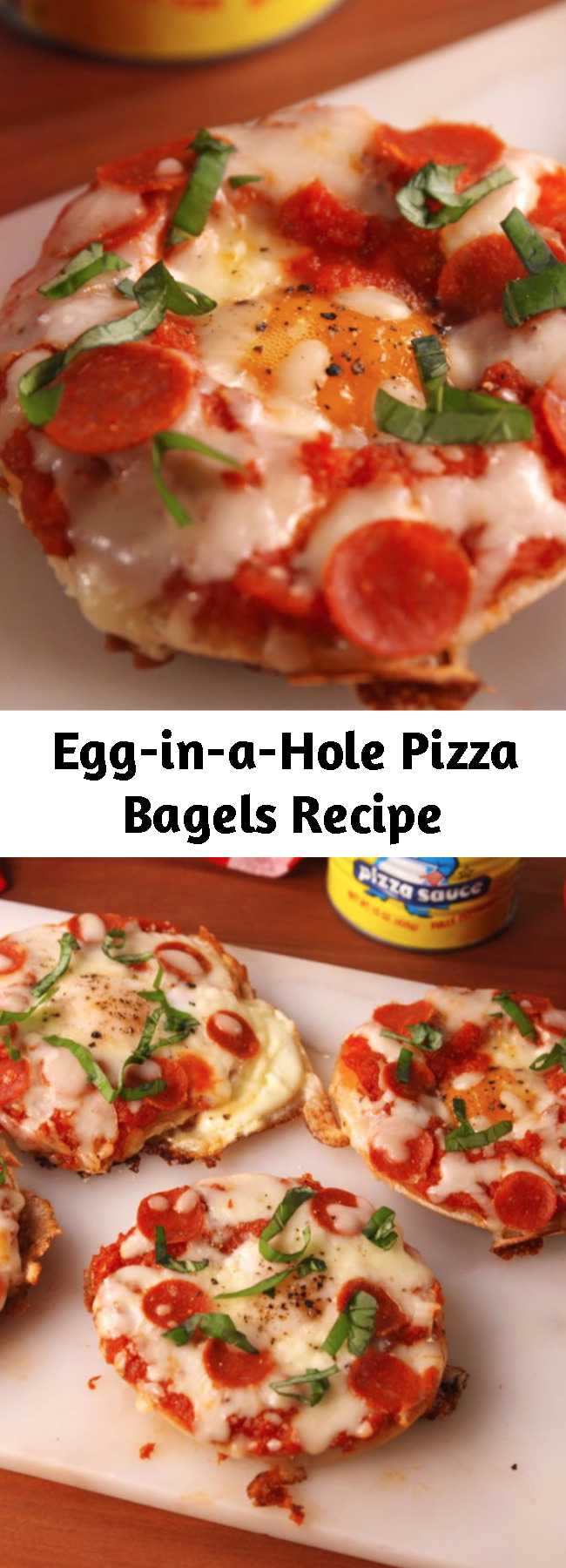 Egg-in-a-Hole Pizza Bagels Recipe – Mom Secret Ingrediets