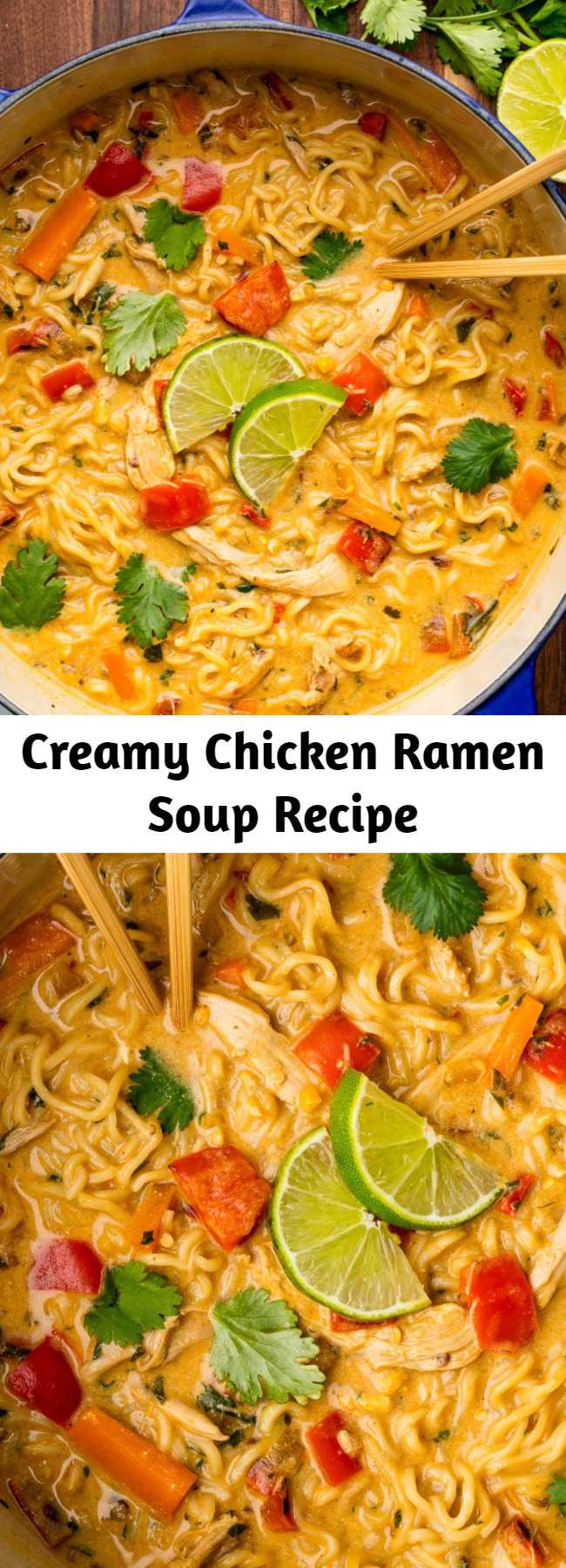 Creamy Chicken Ramen Soup Recipe – Mom Secret Ingrediets