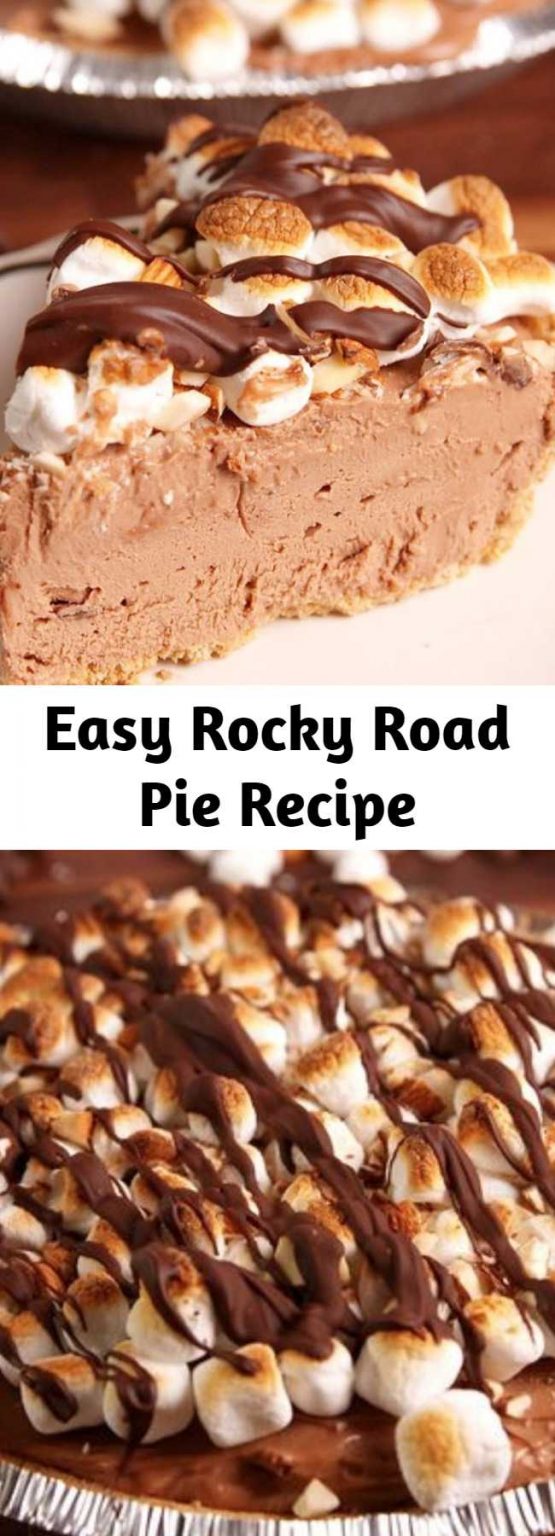 Easy Rocky Road Pie Recipe Mom Secret Ingrediets 9698